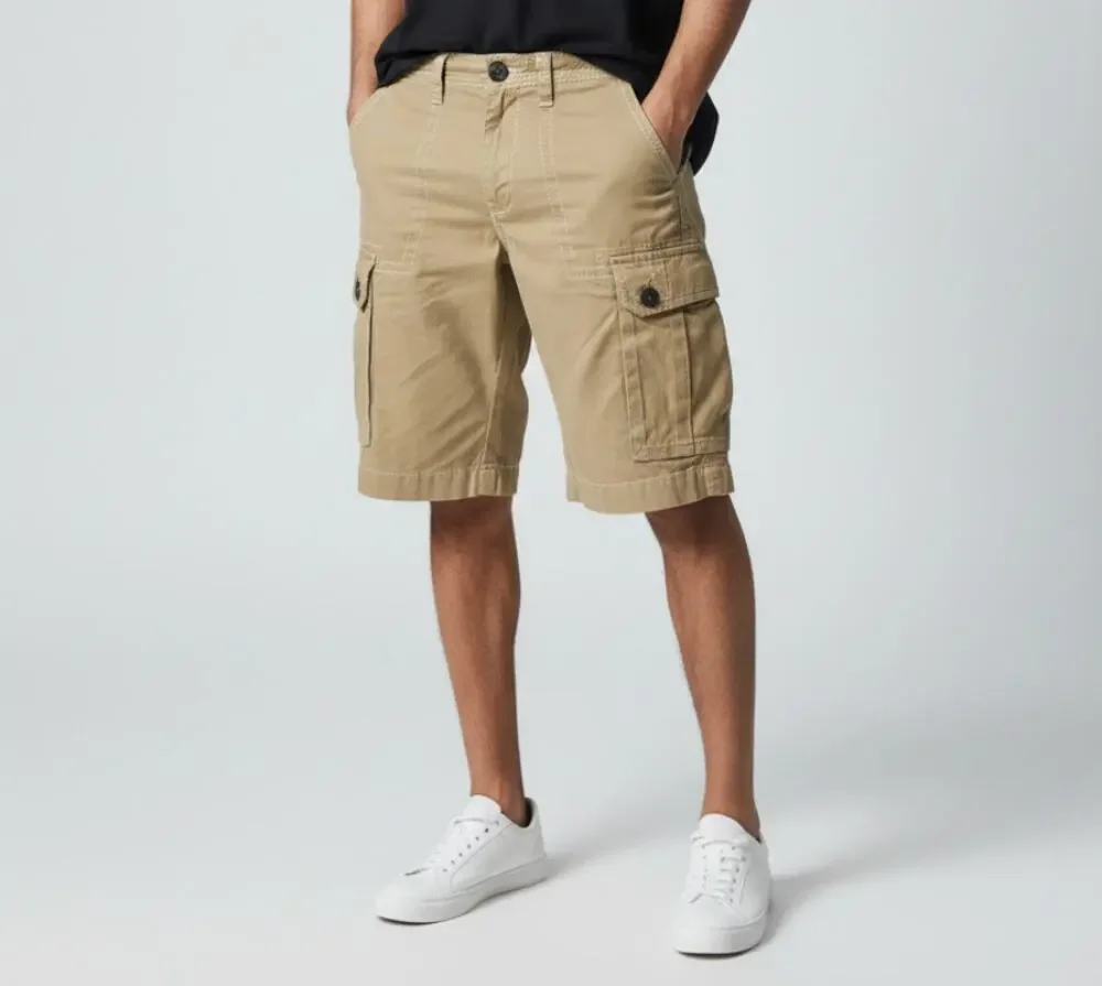 TRUE RELIGION Men's Cargo Shorts Size 32 In Beige